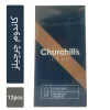کاندوم چرچیلز مدل Ultra lubricant vanilla oil بسته 12 عددی