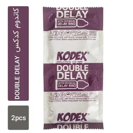 کاندوم کدکس مدل دوبل دیلی Double Delay بسته 2 تایی