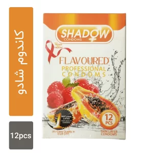 کاندوم شادو مدل Flavoured بسته 12 عددی