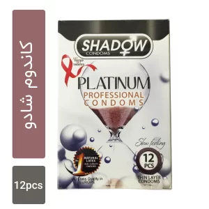 کاندوم شادو مدل Platinum بسته 12 عددی