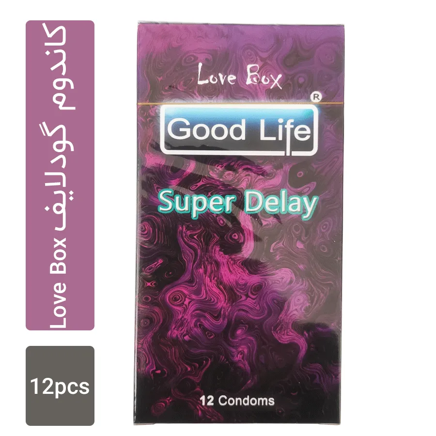 کاندوم گودلایف لاو باکس مدل Super Delay